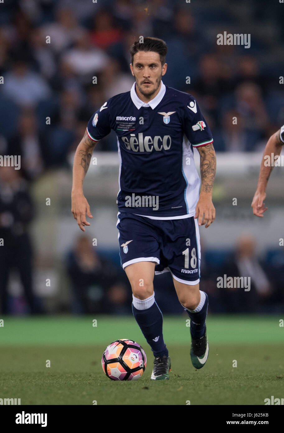 Rome, Italy. 17th May, 2017. Luis Alberto (Lazio) Football/Soccer : Coppa  Italia (TIM Cup) Final match between Juventus 2-0 SS Lazio at Stadio  Olimpico in Rome, Italy . Credit: Maurizio Borsari/AFLO/Alamy Live, image size:913x1390