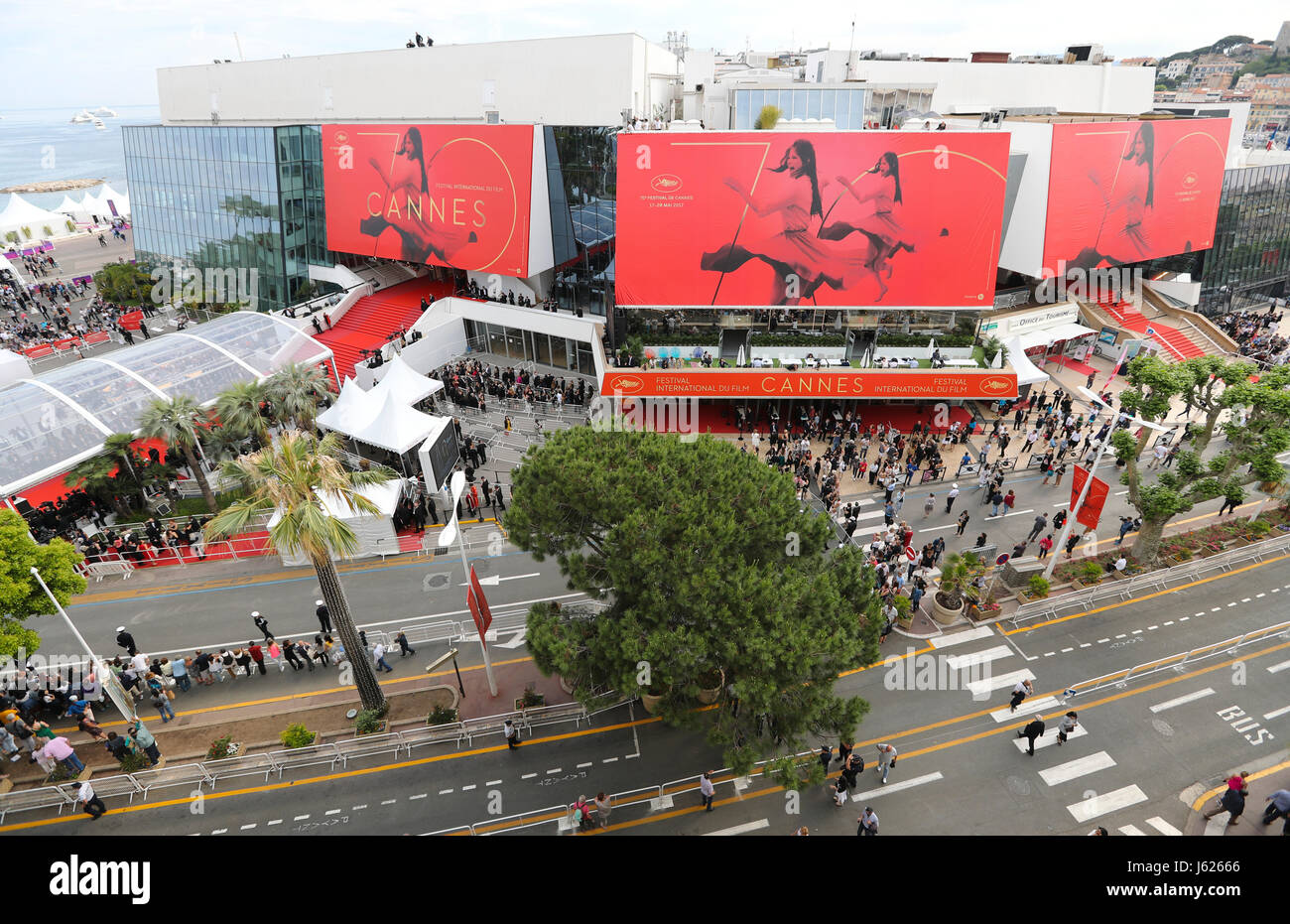Cannes, France. 19th May, 2017. Cannes, France May 18, 2017 Cannes Film Festival Panorama