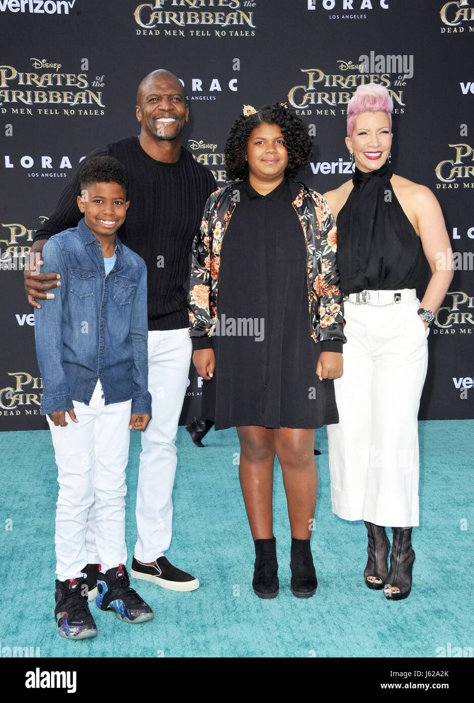 Terry crews rebecca crews family hi-res stock photography and images - Alamy