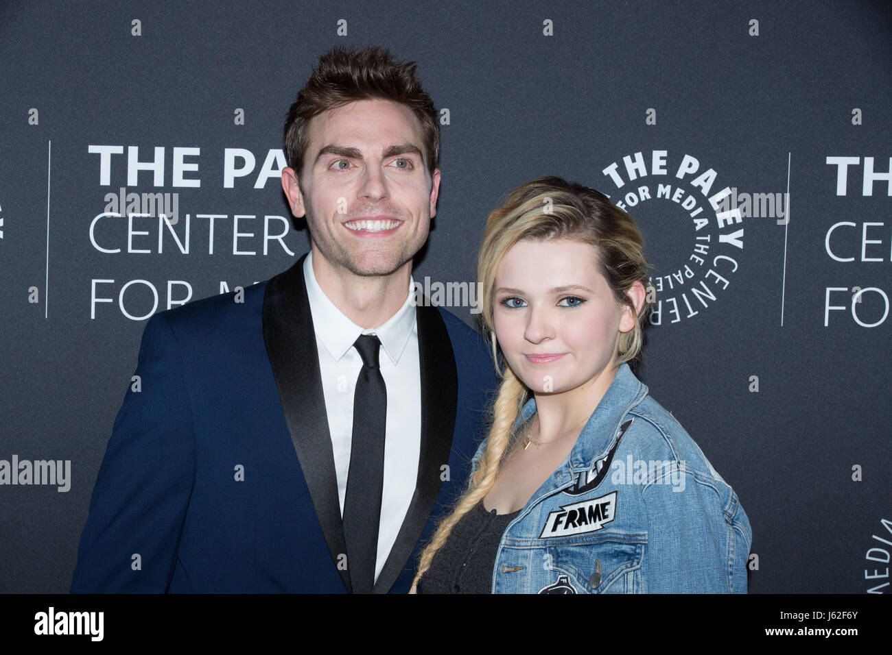 Colt Prattes and Abigail Breslin attend the 2017 PaleyLive LA Spring
