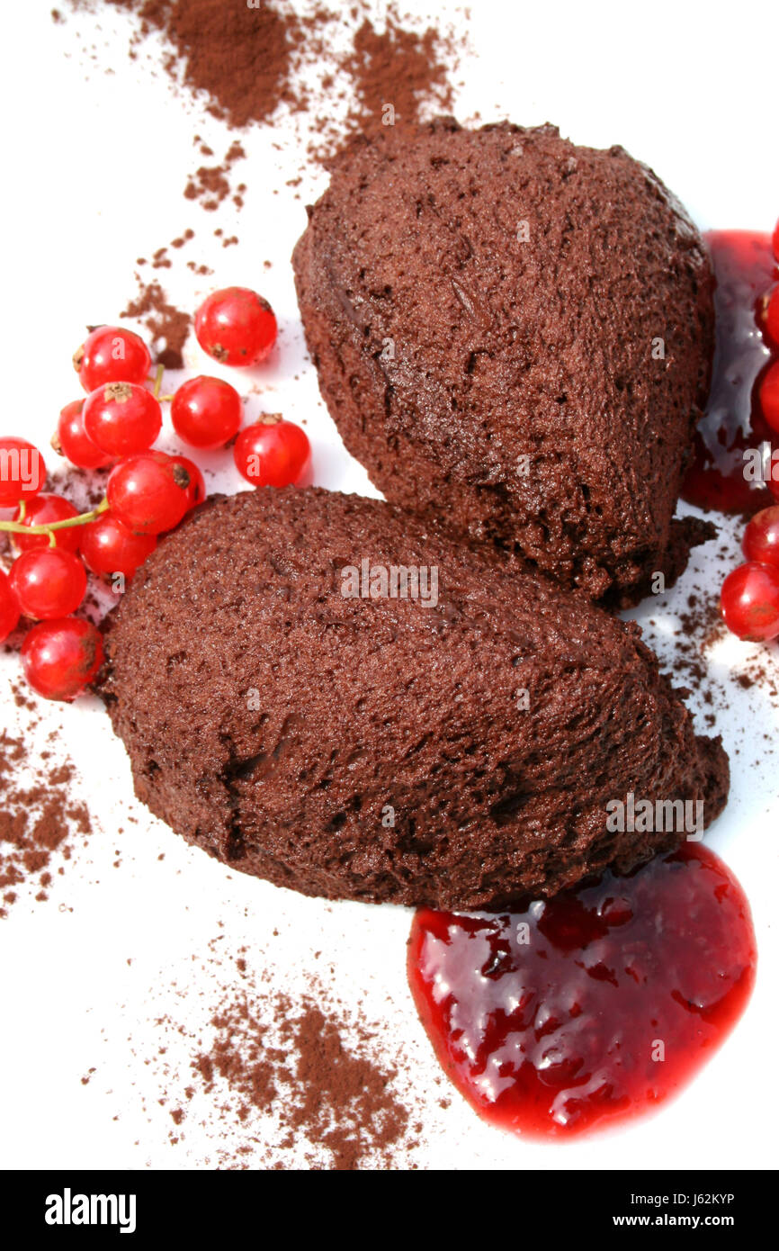 chocolate mousse Stock Photo