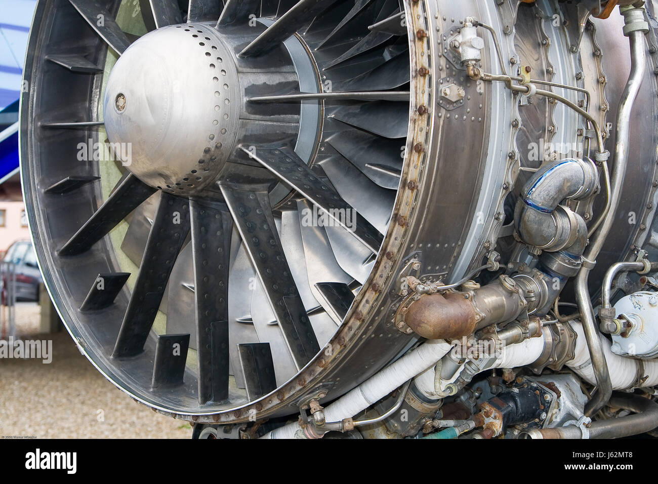 jet engine Stock Photo