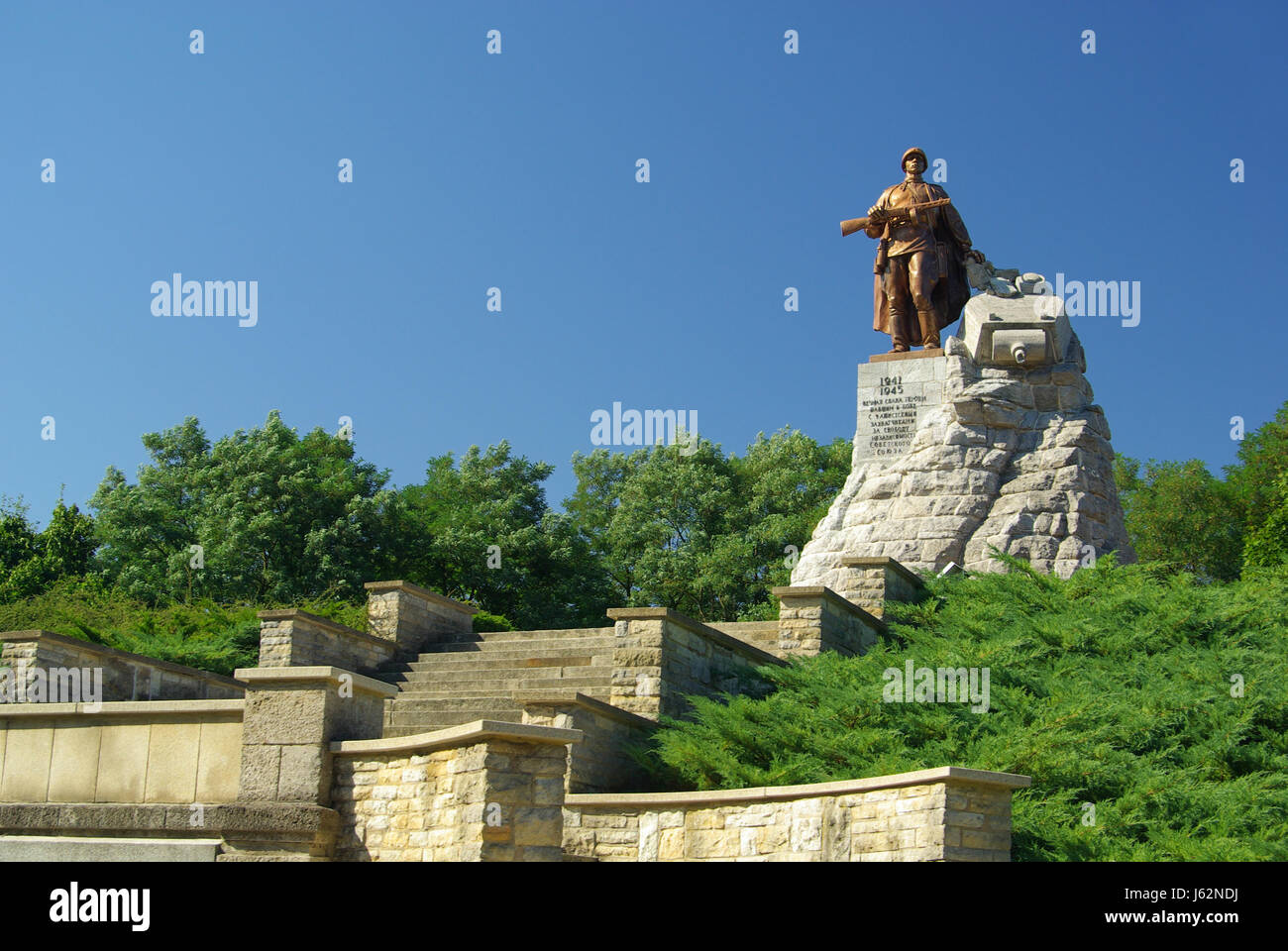 seelow monument - seelow monument 02 Stock Photo
