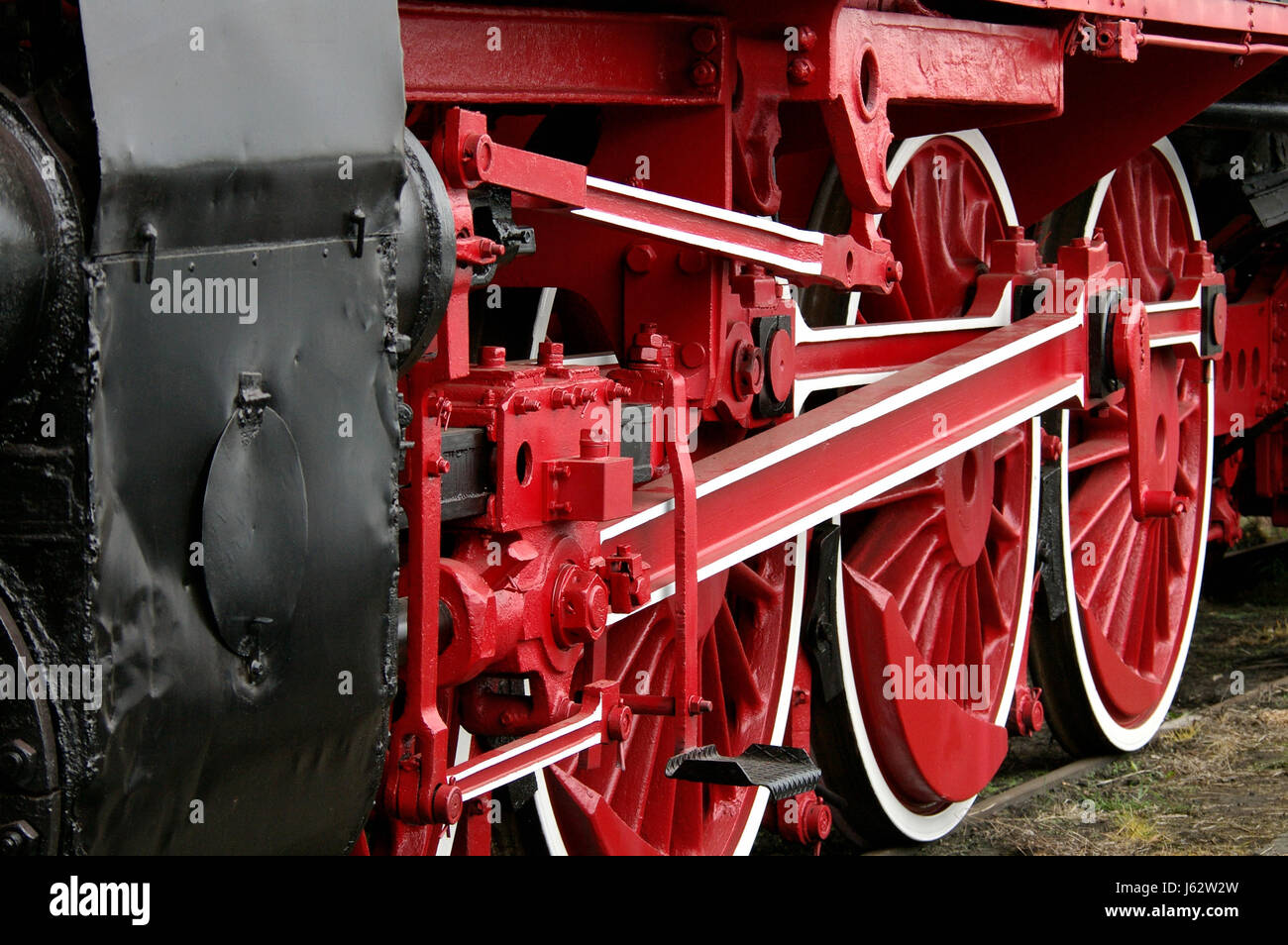 steam locomotive,poland Stock Photo