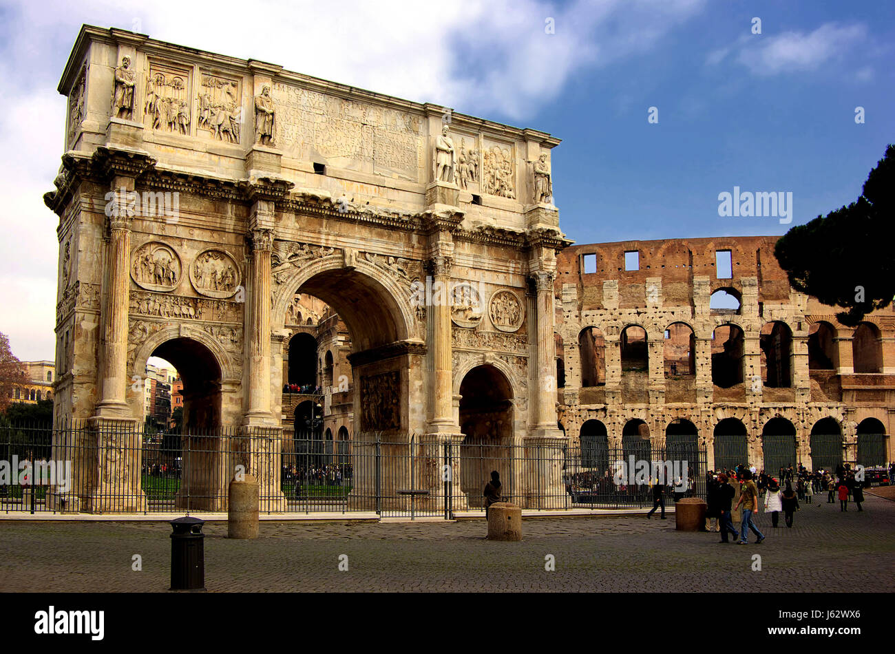 antique Rome roma colosseum italy travel death acquainted holiday vacation Stock Photo