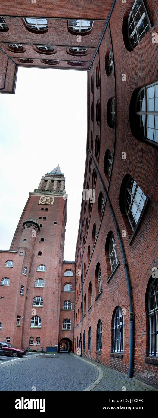 tower historical perspective prospect town hall sight view outlook