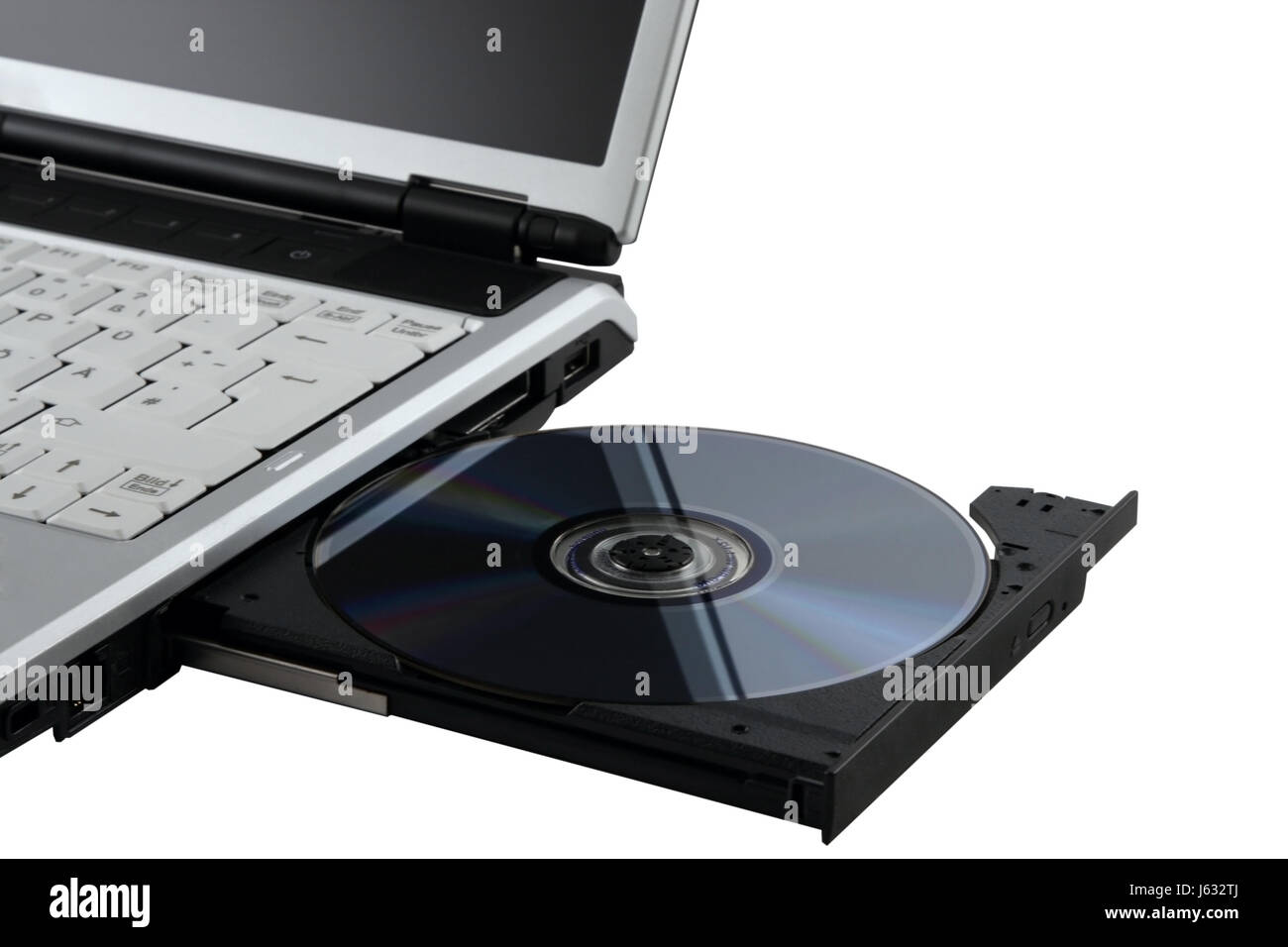 laptop notebook computers computer dvd CD opened cd-rom office keyboard ...