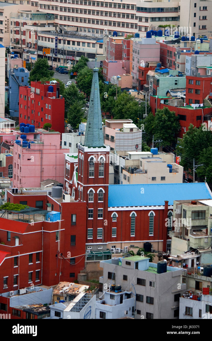 church in busan Stock Photo Alamy