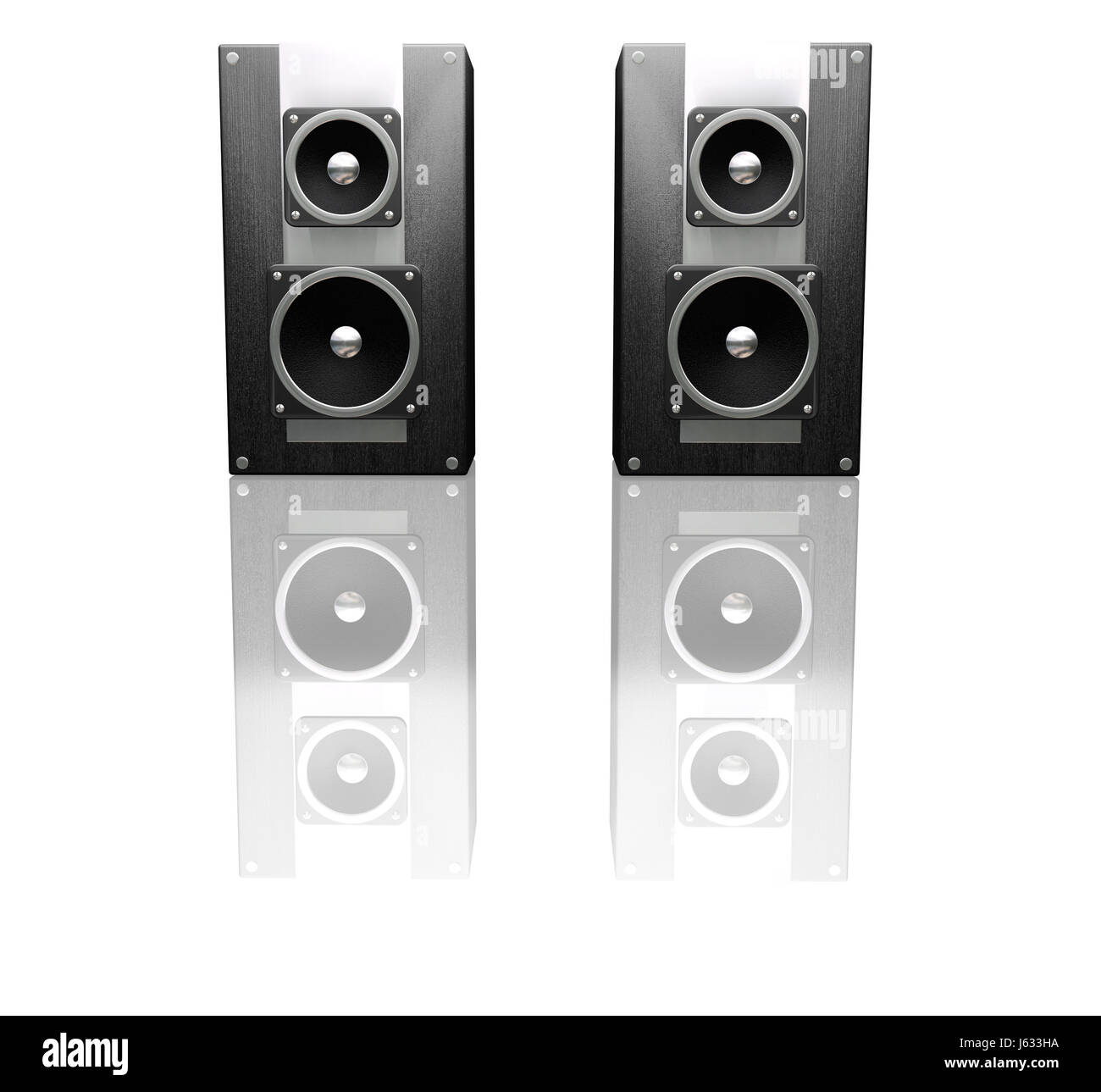 music hifi speaker render listen music sound isolated musical model