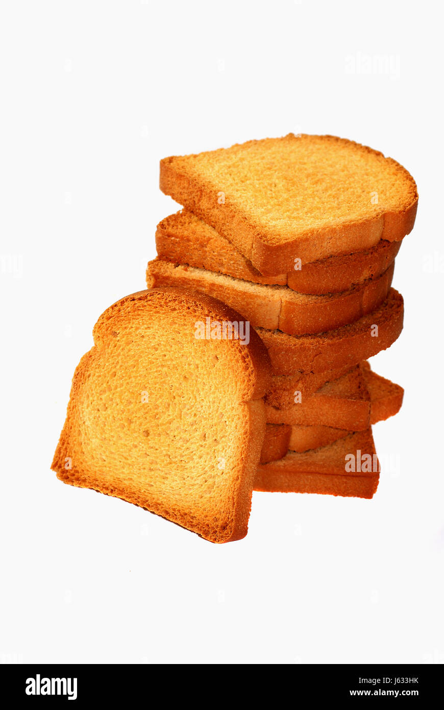 brown brownish brunette angular hard pastries burnt burned baked biscuit double Stock Photo