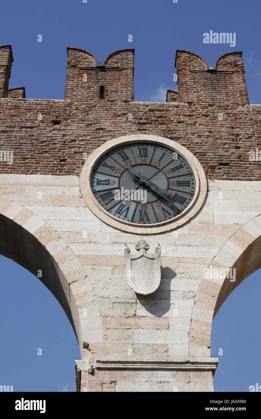 clock style of construction architecture architectural style italy ...