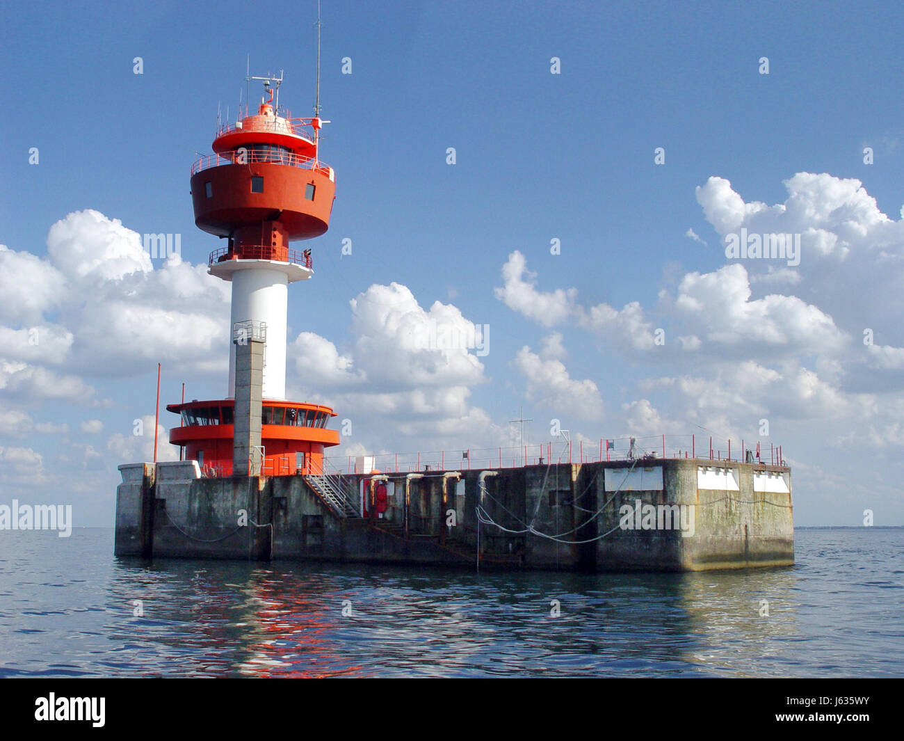 kiel bay lighthouse 09 Stock Photo - Alamy