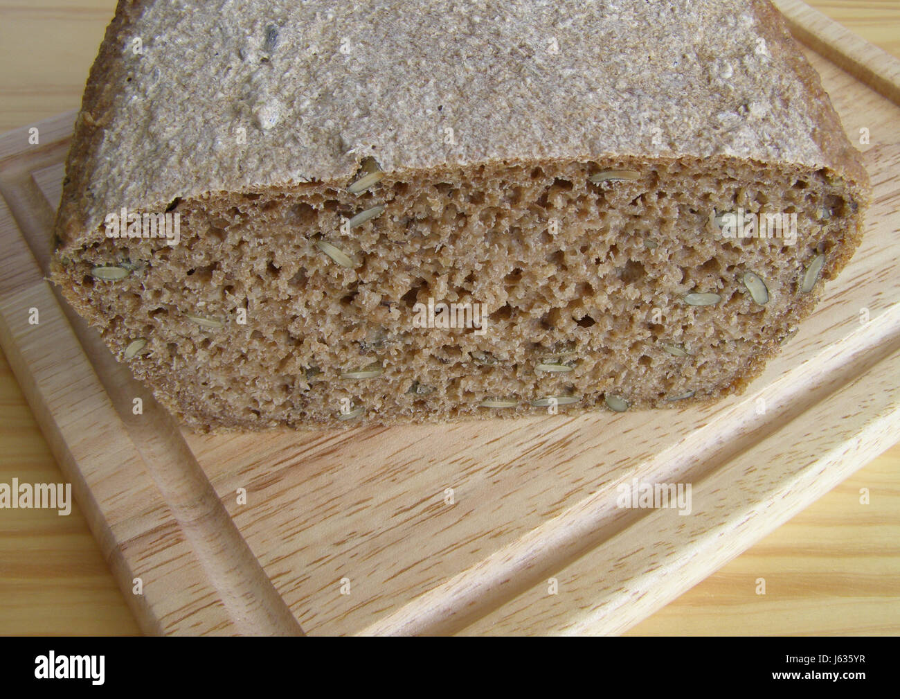 wholemeal bread Stock Photo