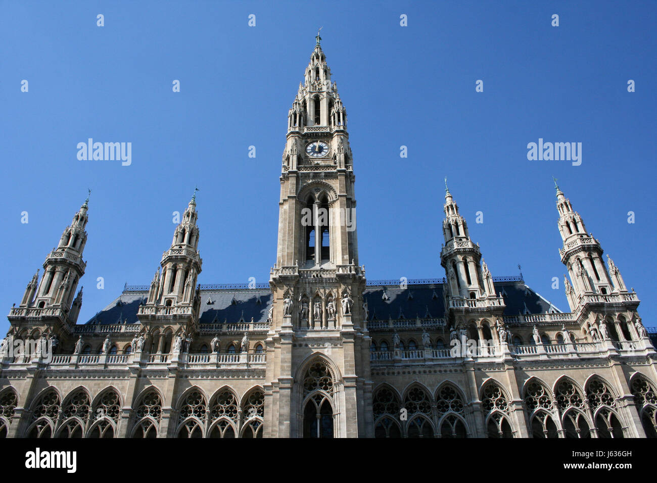 tower vienna town hall clock clock tower tower vienna town hall clock