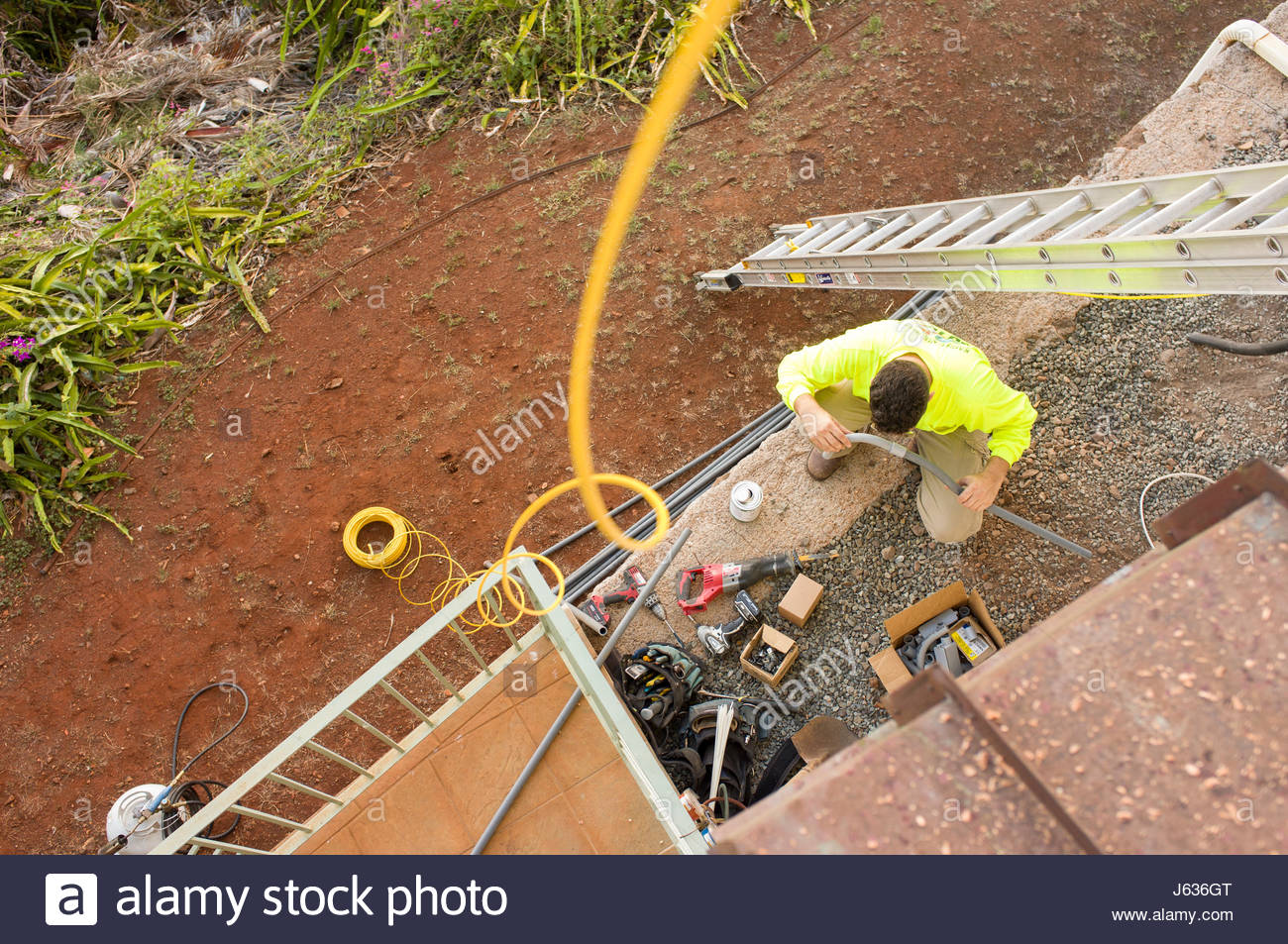 Pvc Conduit Stock Photos & Pvc Conduit Stock Images Alamy