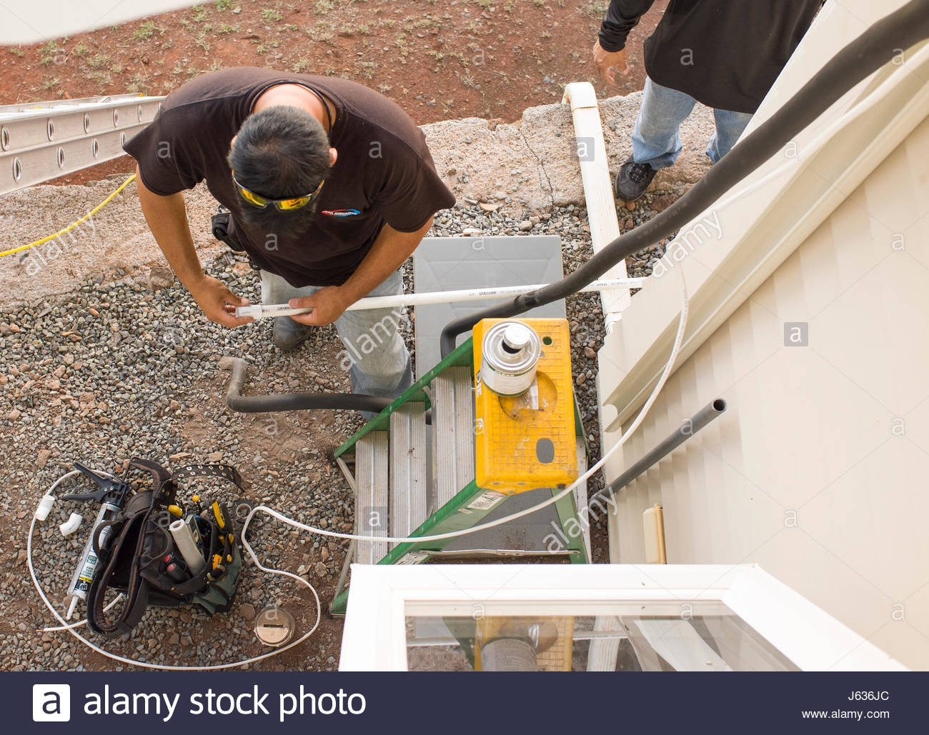 Pvc Conduit Stock Photos & Pvc Conduit Stock Images Alamy