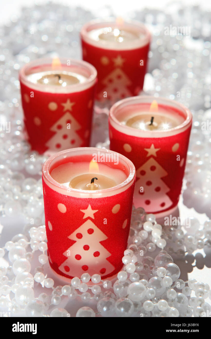 candle advent fir tree christmas tree christmas star xmas x-mas lights candle Stock Photo