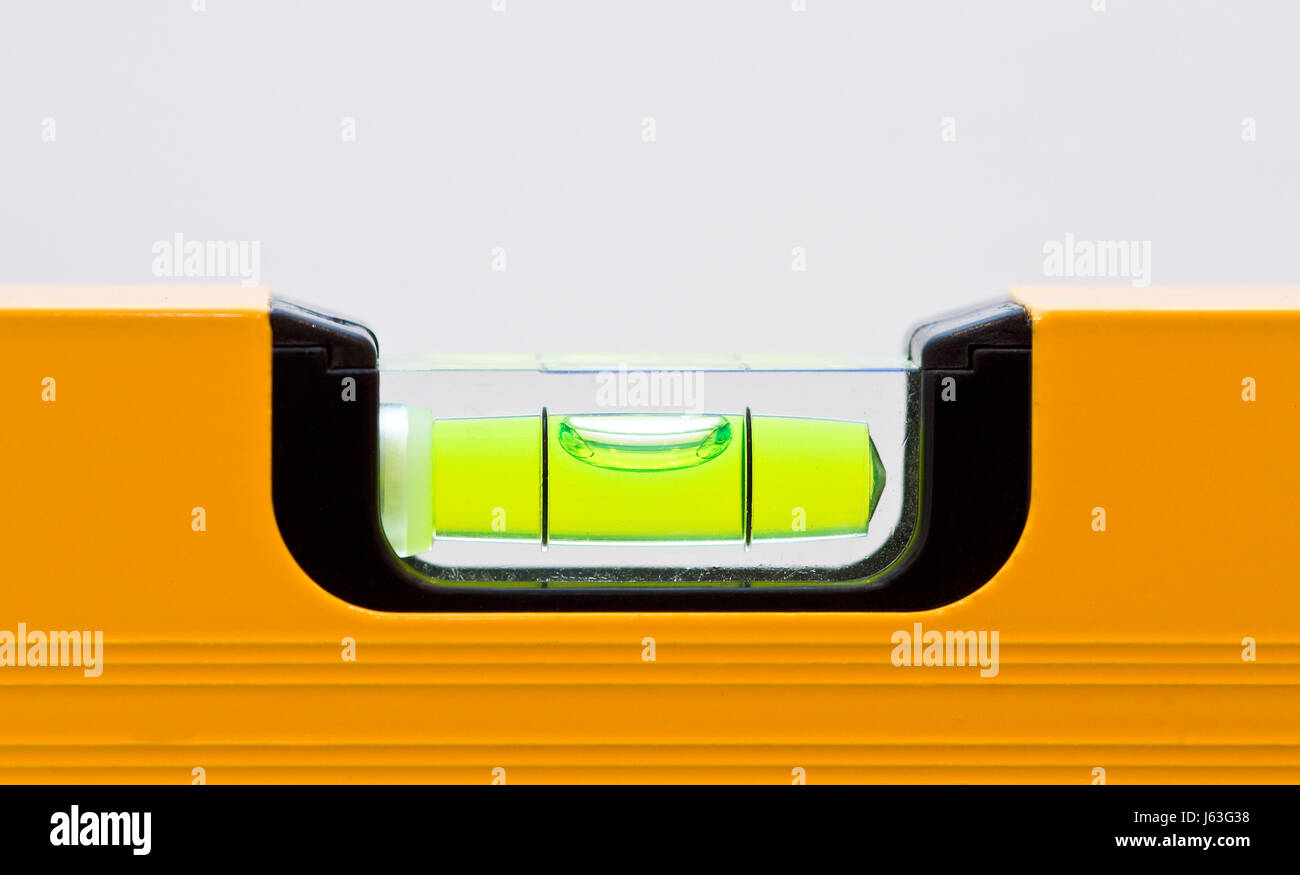 spirit level Stock Photo