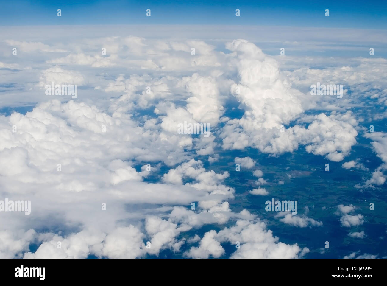 cloud graphic conspicuous pictographic transparent firmament sky clouds Stock Photo