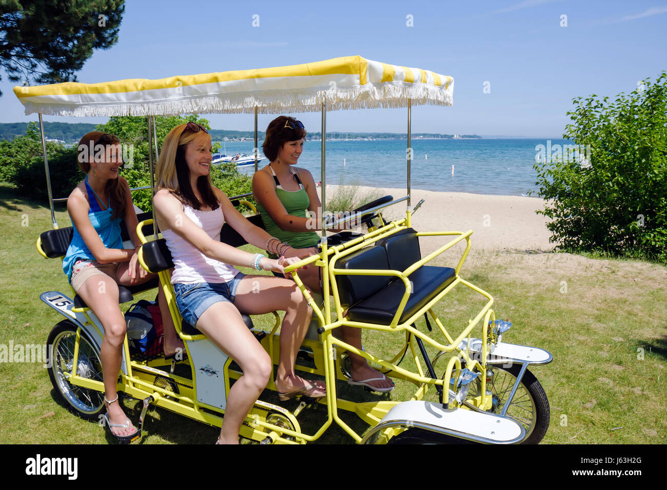 Traverse City Michigan,West Arm Grand Traverse Bay water,Clinch Park
