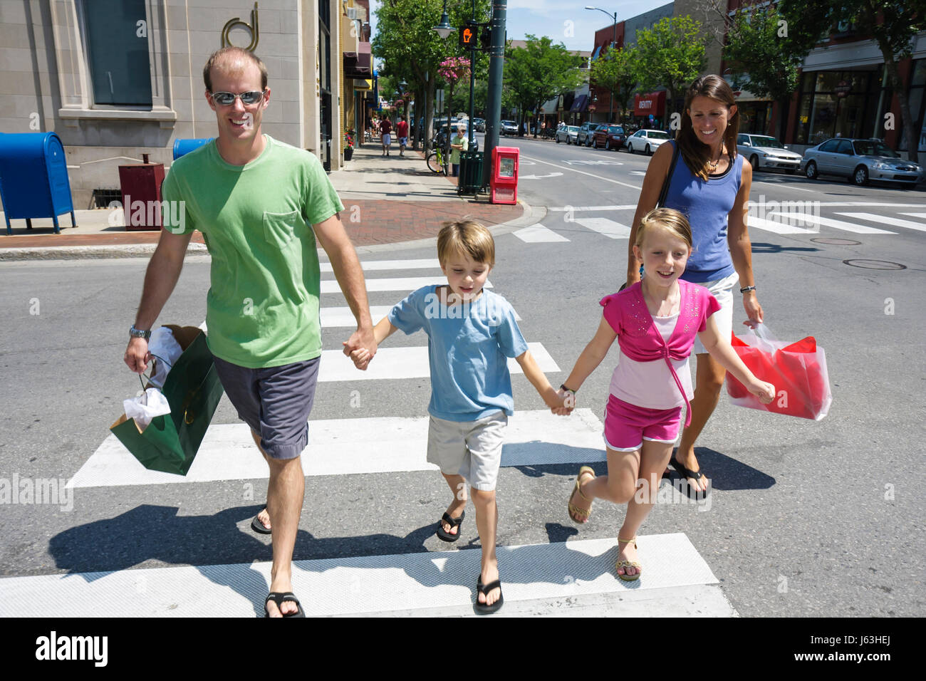 Traverse City Michigan,Front shopper shoppers shop