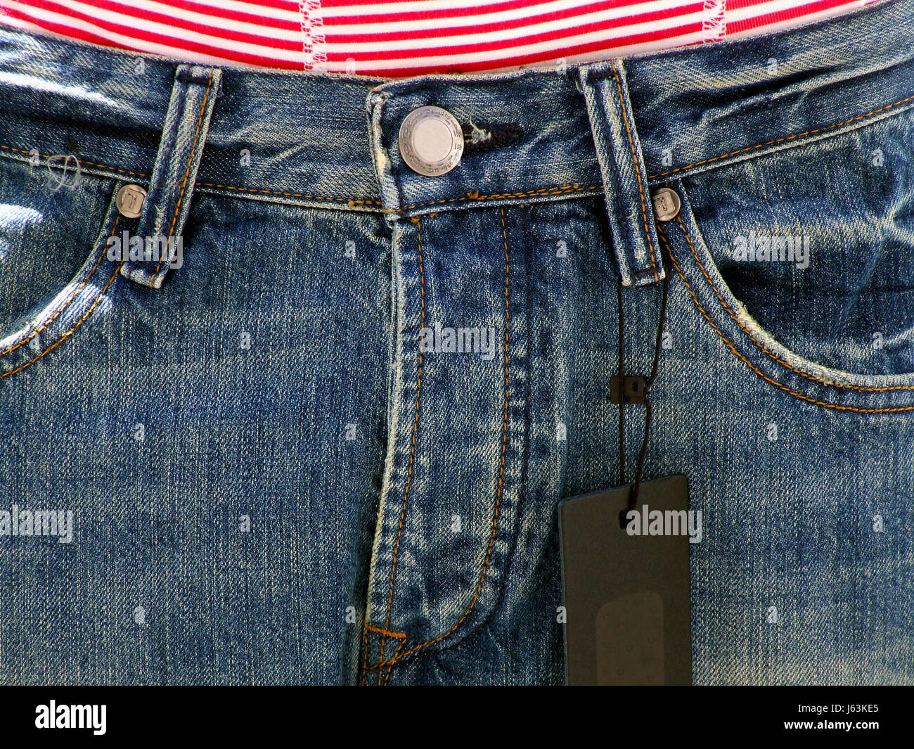 jeans trousers jean trousers briefs league underpants knob blue jeans  trousers Stock Photo - Alamy