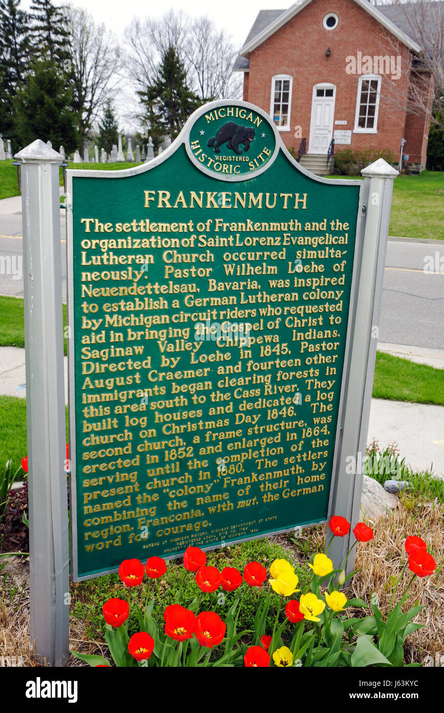 Michigan Frankenmuth,Evangelical Lutheran Church of St. Saint Lorenz