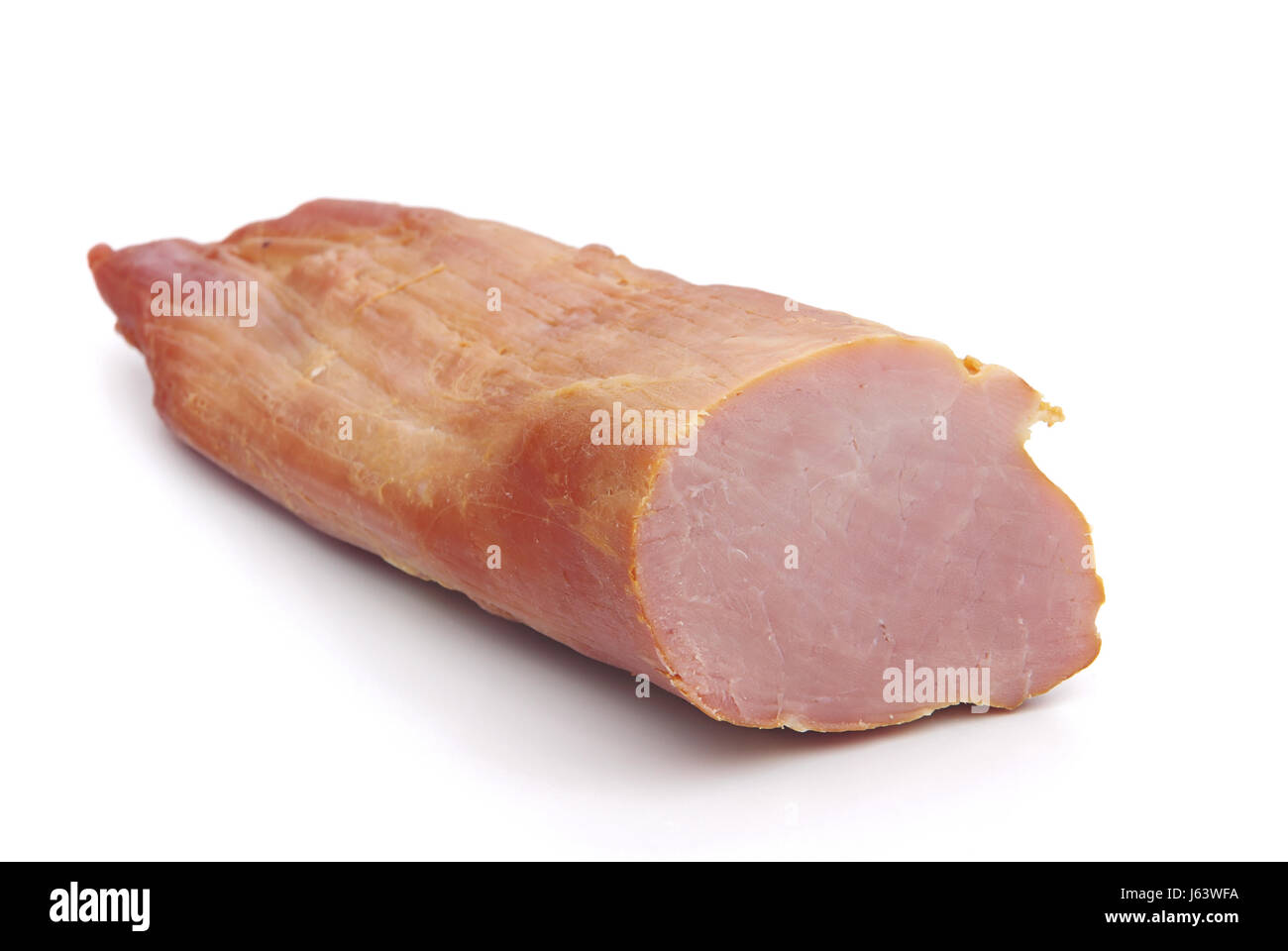 disc raw fillet loin pork meat food aliment optional blank european caucasian Stock Photo