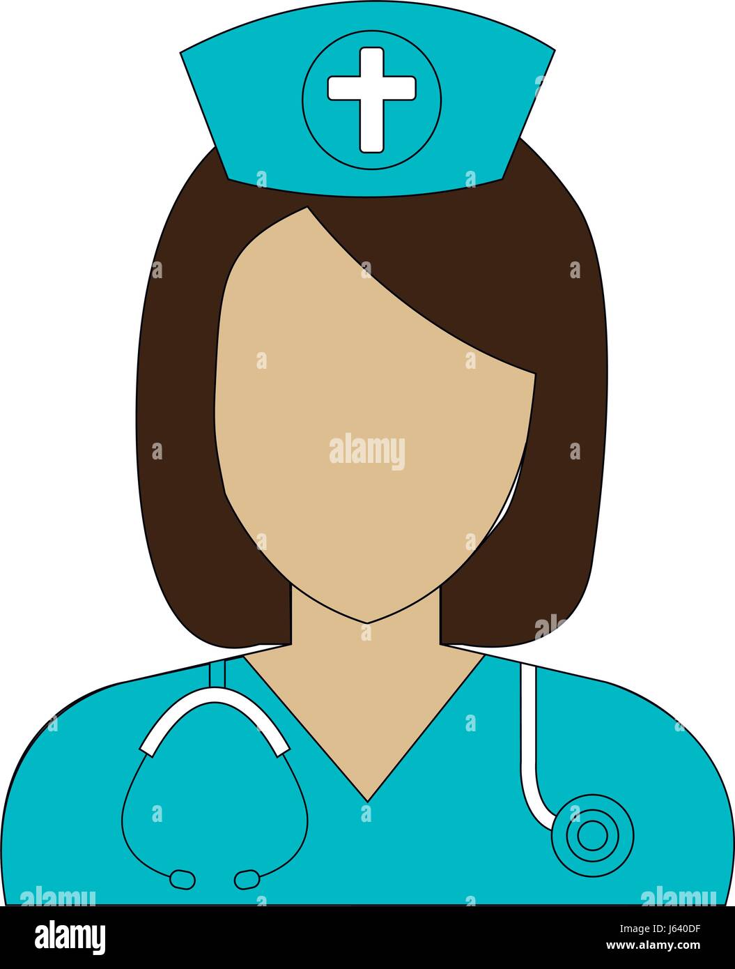 woman nurse avatar character Stock Vector Image & Art - Alamy