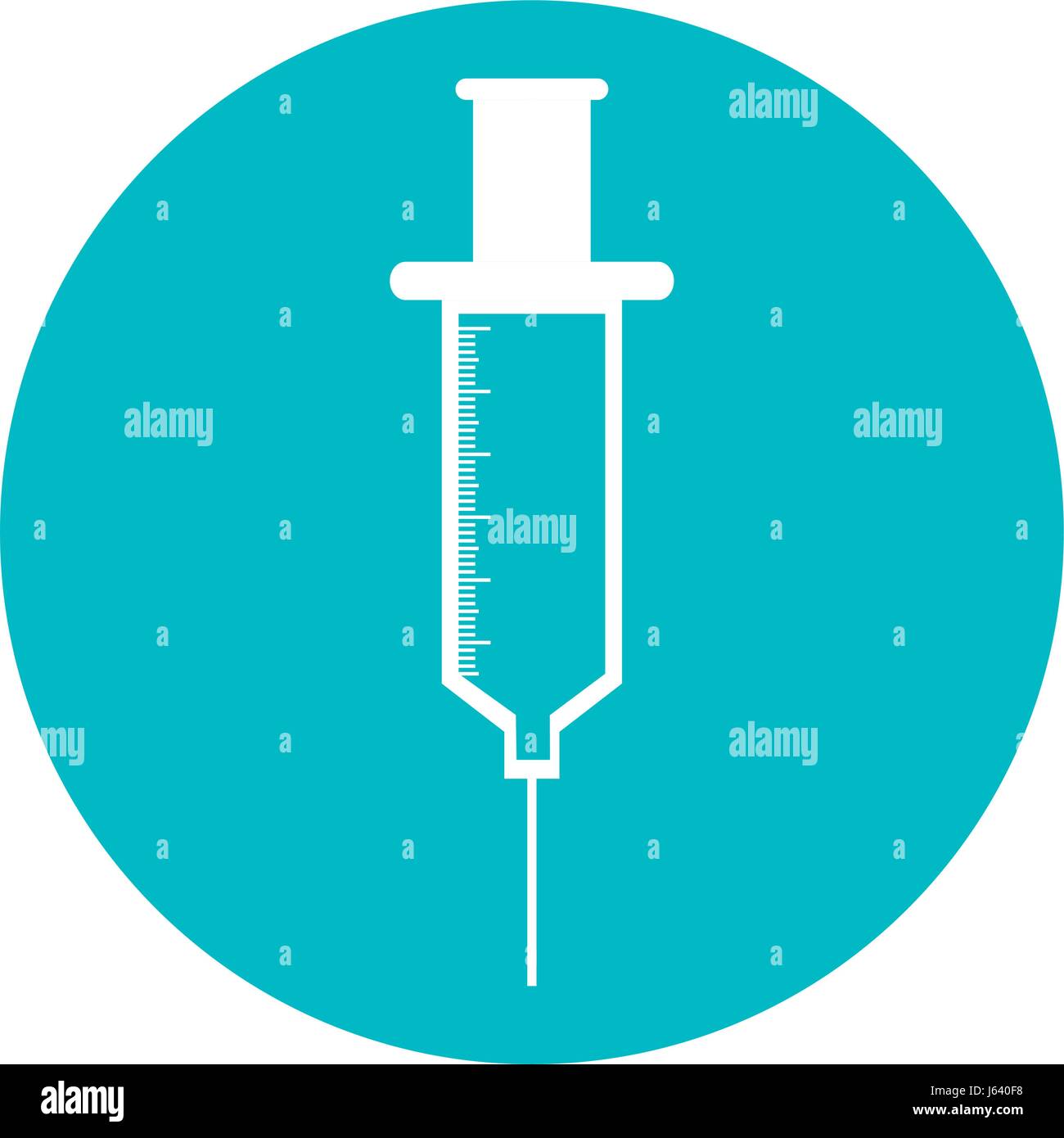 medical Syringe isolated icon Stock Vector Image & Art - Alamy