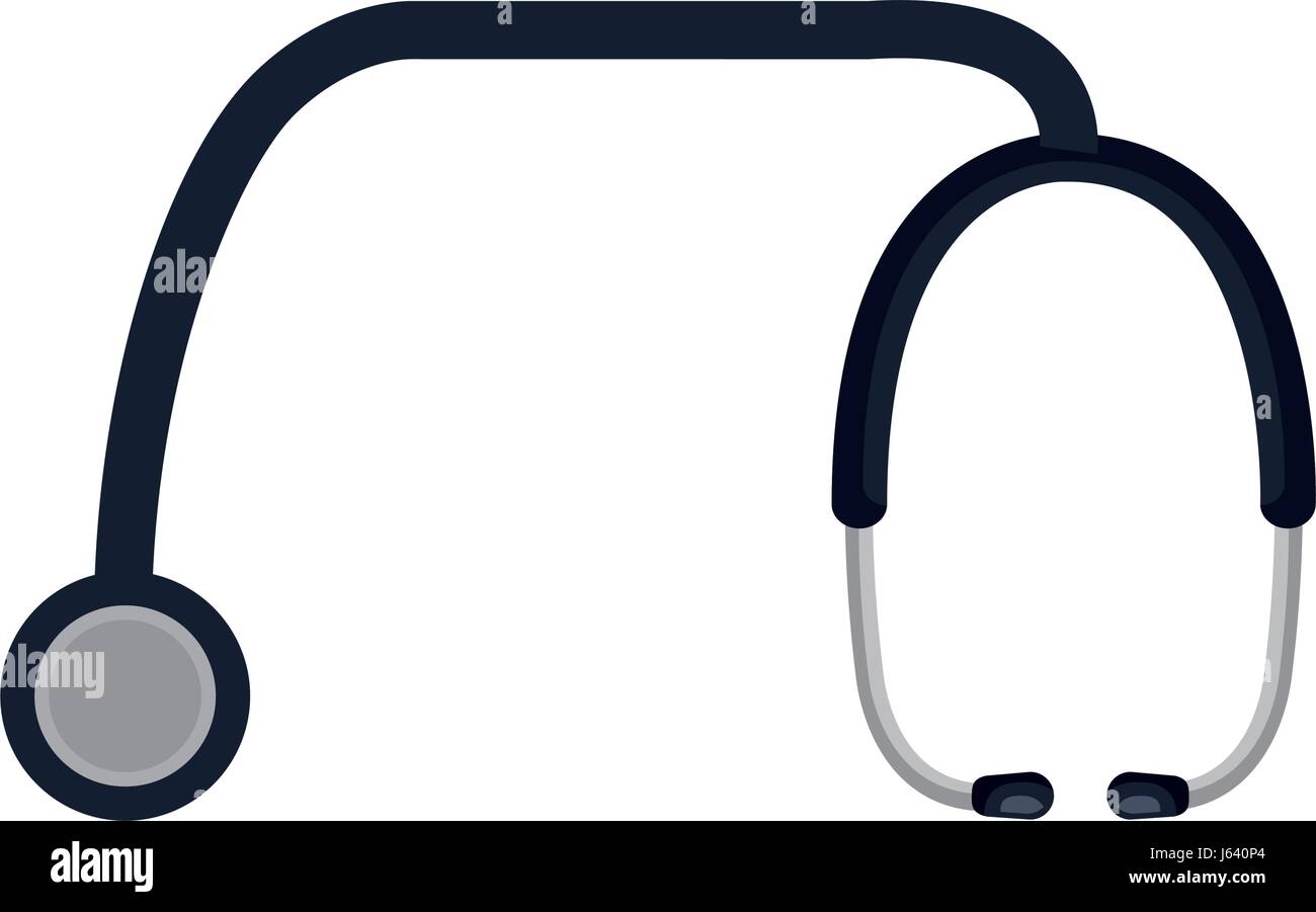 stethoscope medical isolated icon Stock Vector Image & Art - Alamy