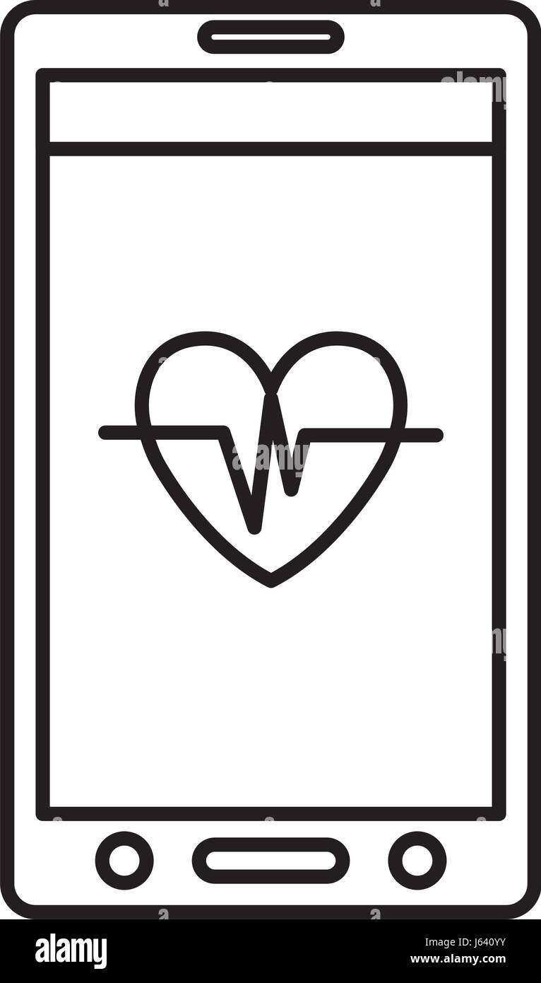 smartphone with medical app Stock Vector Image & Art - Alamy