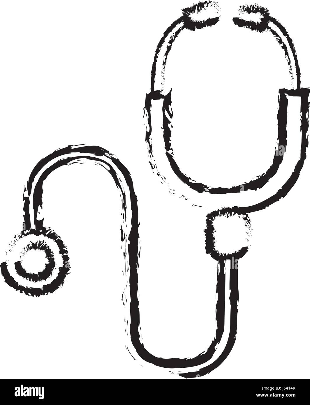 stethoscope medical isolated icon Stock Vector Image & Art - Alamy