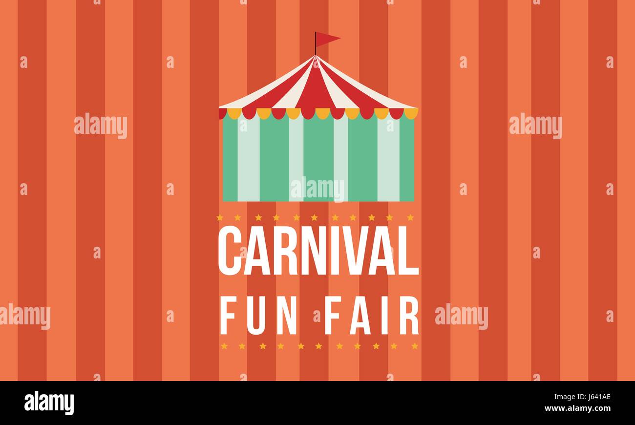 Carnival funfair with tent background Stock Vector Image & Art - Alamy