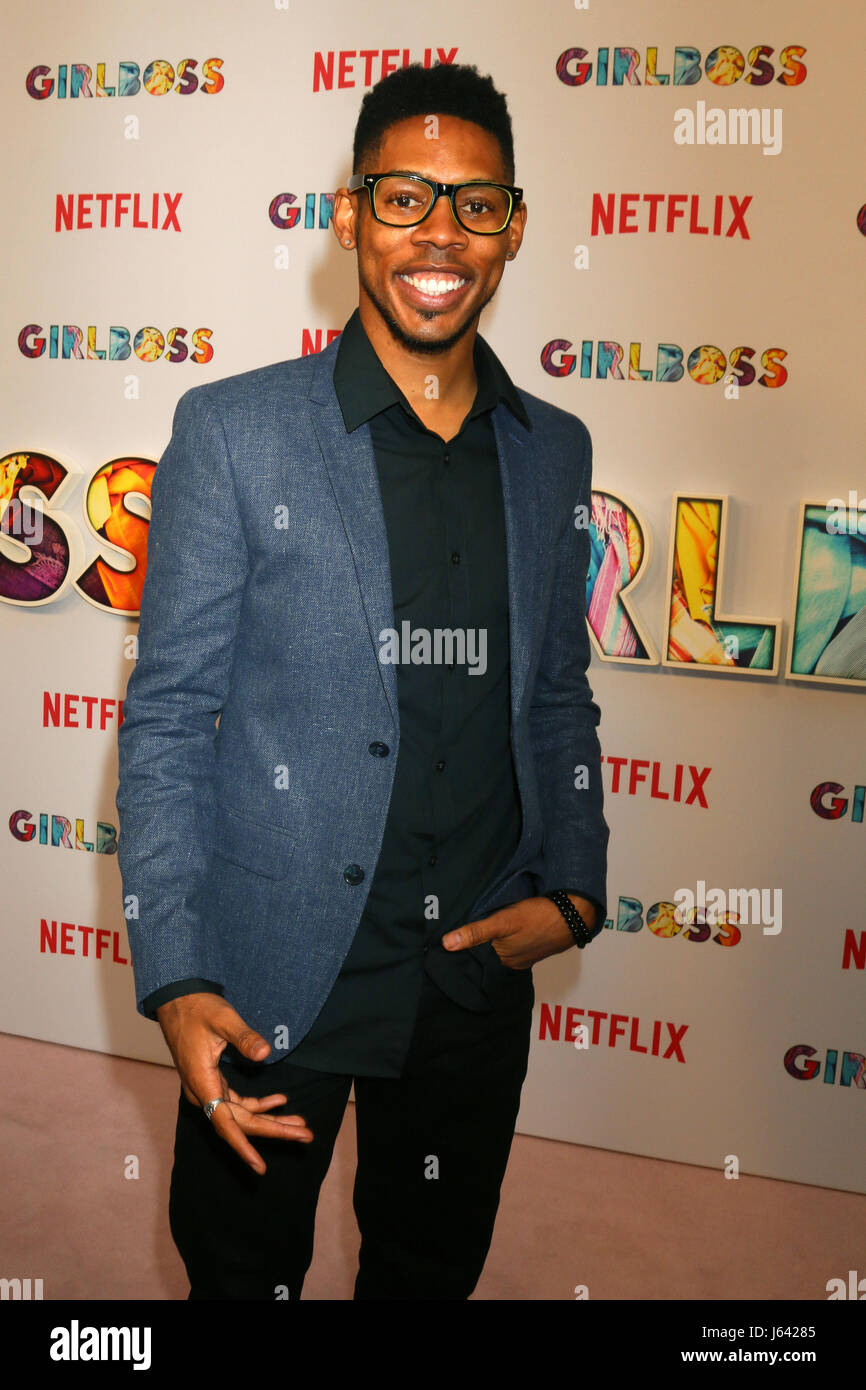 'Girlboss' Premiere Screening at ArcLight Theater on April 17, 2017 in Los Angeles, CA  Featuring: Alphonso McAuley Where: Los Angeles, California, United States When: 17 Apr 2017 Credit: Nicky Nelson/WENN.com Stock Photo