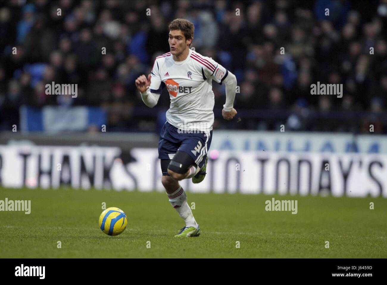 MARCOS ALONSO BOLTON WANDERERS FC REEBOK STADIUM BOLTON ENGLAND 26 ...