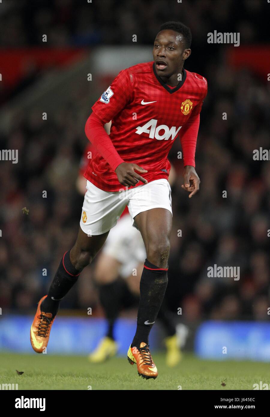 DANNY WELBECK MANCHESTER UNITED FC OLD TRAFFORD MANCHESTER ENGLAND 30