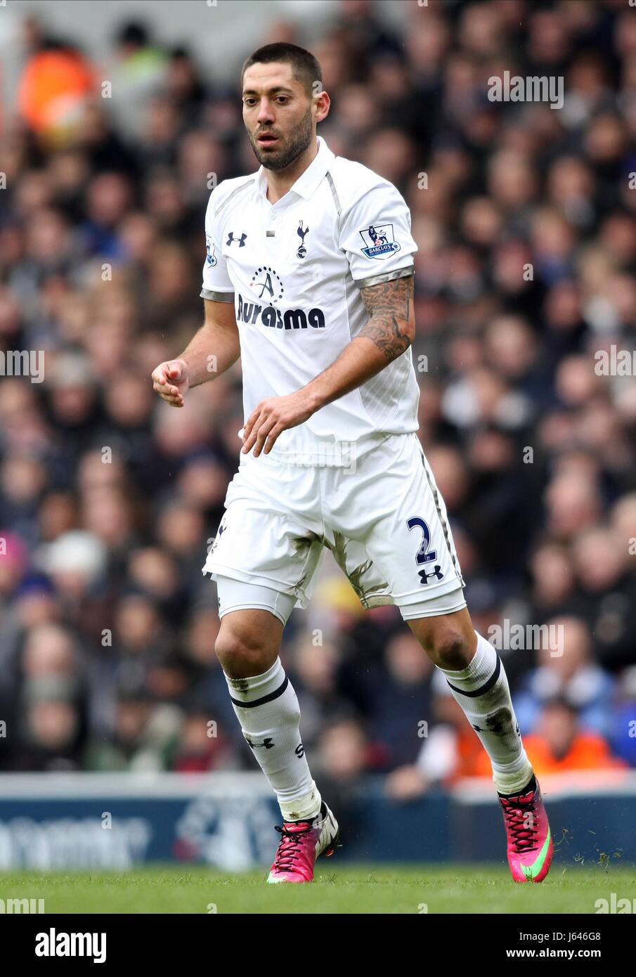 CLINT DEMPSEY TOTTENHAM HOTSPUR FC LONDON ENGLAND UK 09 February 2013 Stock  Photo - Alamy