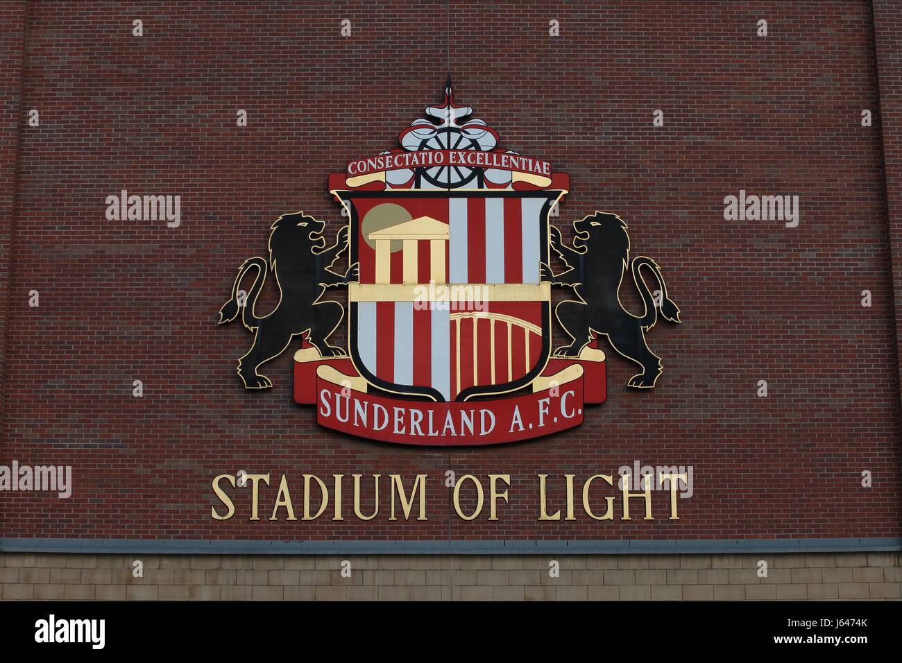 Safc Sign SUNDERLAND EMBLEM STADIUM OF LIGHT SUNDERLAND AFC STADIUM OF LIGHT ...