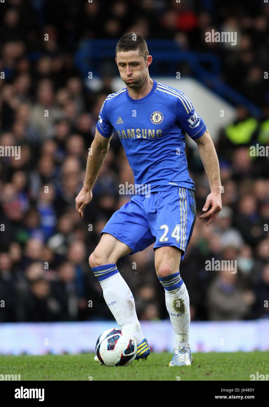 GARY CAHILL CHELSEA FC LONDON ENGLAND UK 17 March 2013 Stock Photo