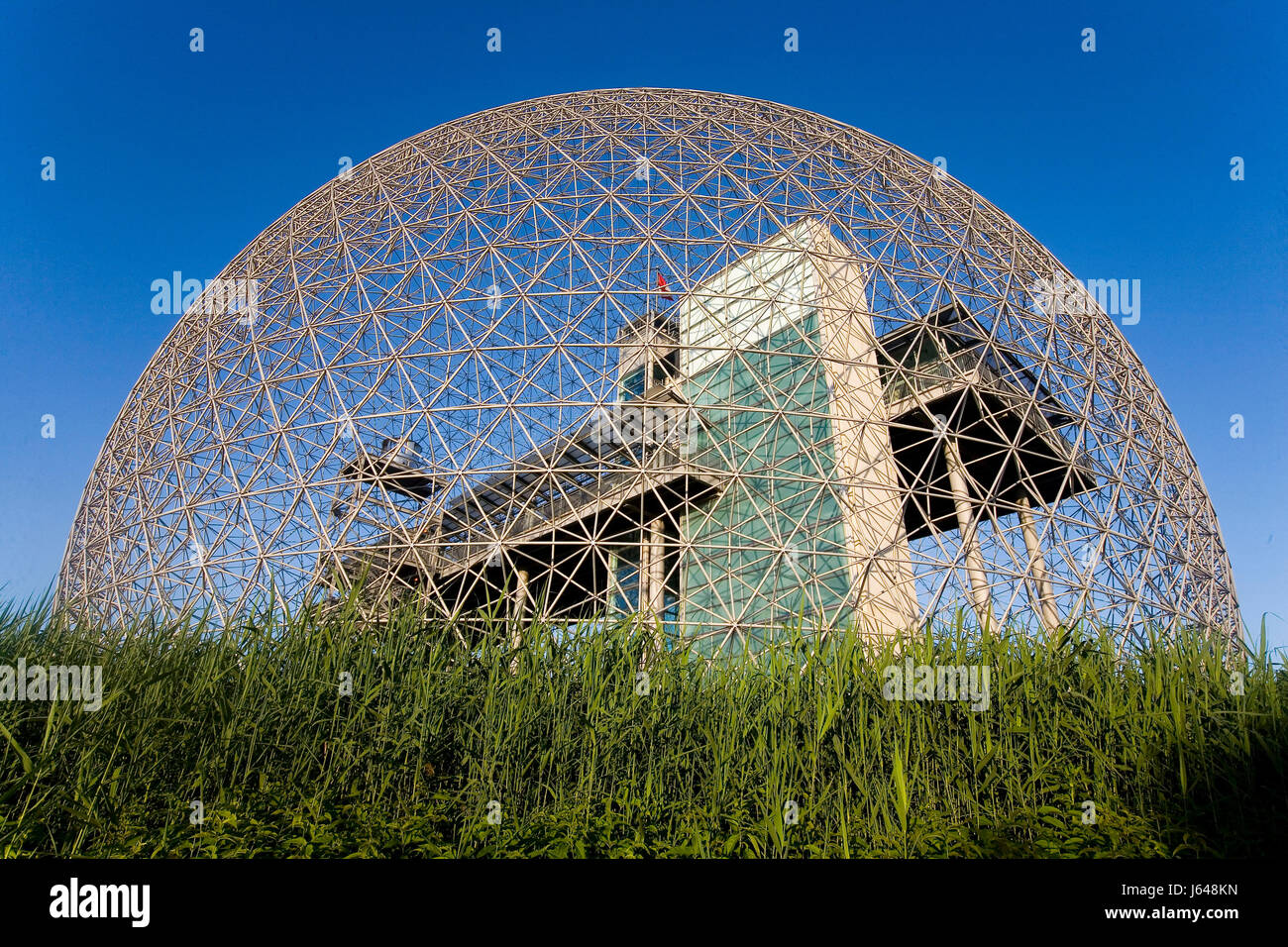 La Biosphere, construit sur l'Ile Saint Helene, une folie architecturale du visionnaire