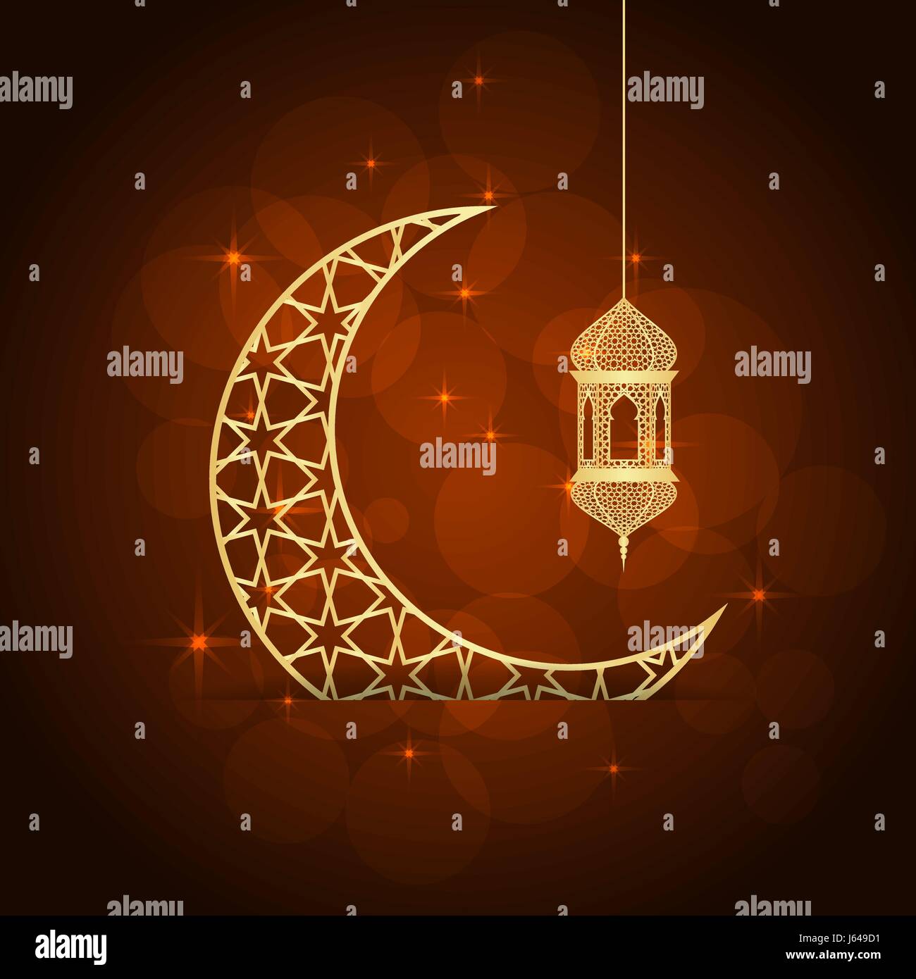 Ramadan greeting card Stock Vector Image & Art - Alamy