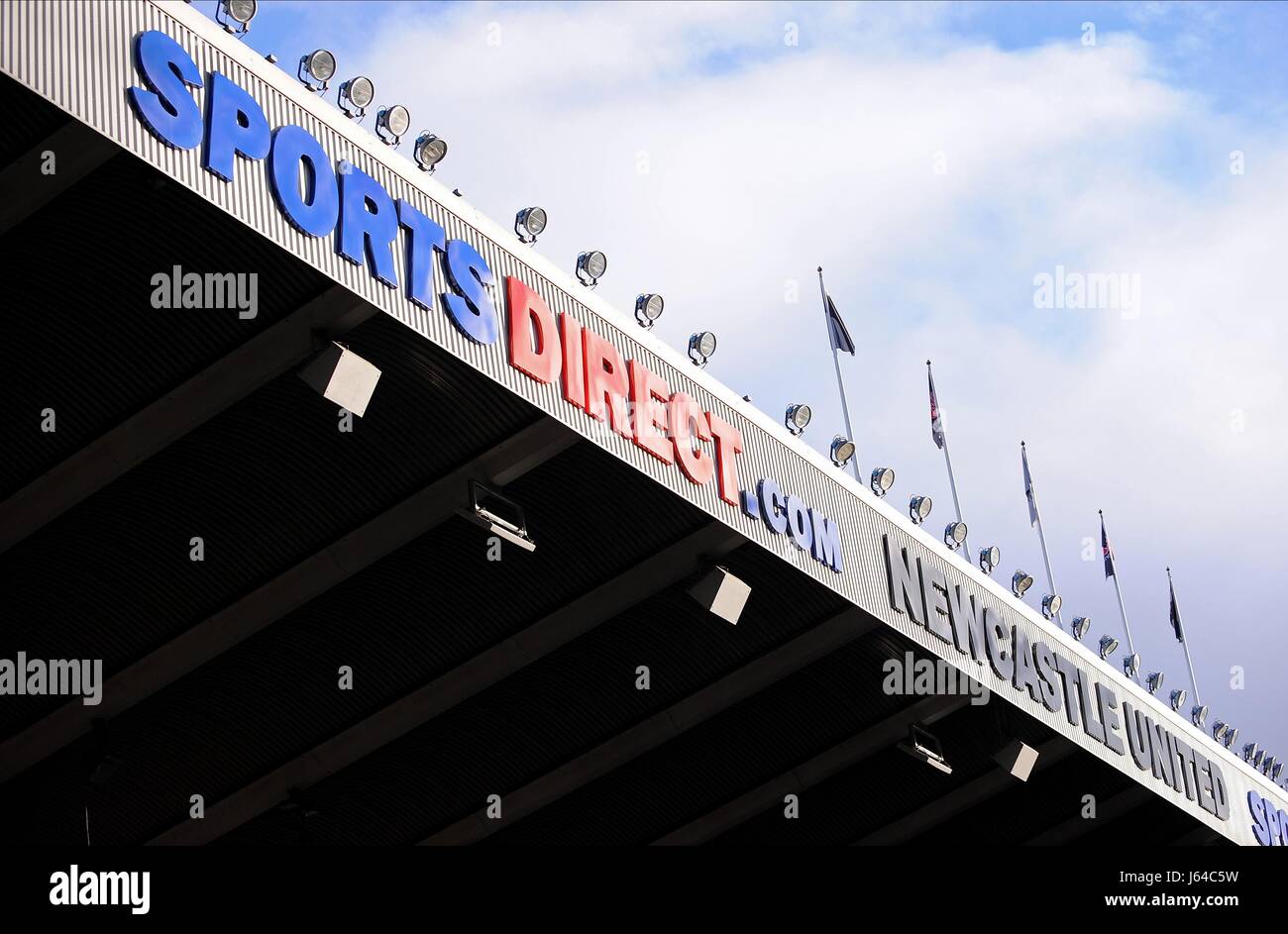NEWCASTLE UTD SIGN ST JAMES PARK ST JAMES PARK ST