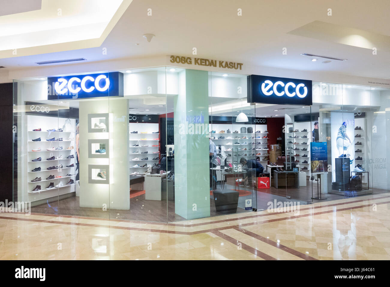 Ecco shop, Malaysia Stock Photo - Alamy