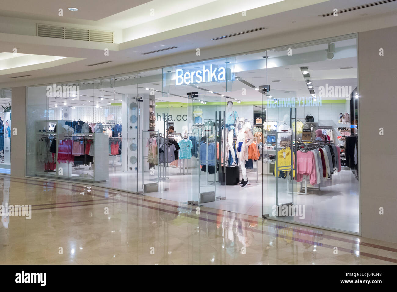 Bershka shop, Malaysia Stock Photo
