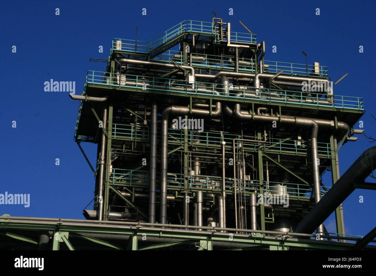 industry,power station,Duisburg,industry,power station,Duisburg,blauer himmel Stock Photo