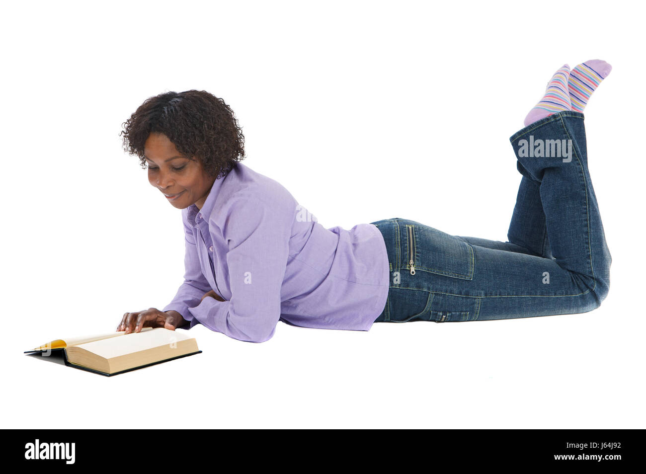 reading on the floor