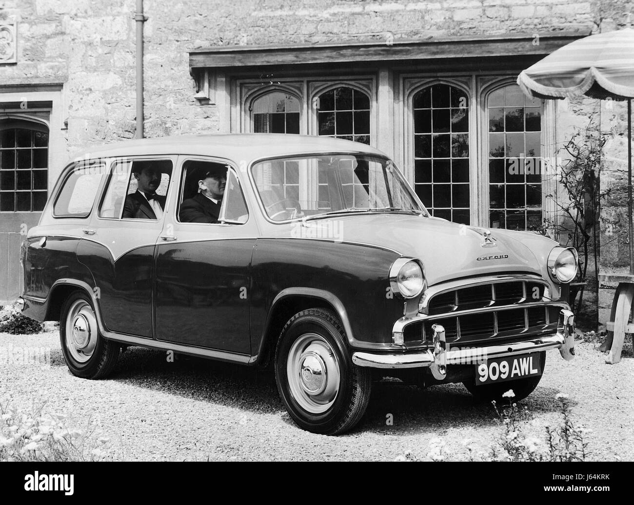 1957 Morris Oxford Traveller Series III Stock Photo