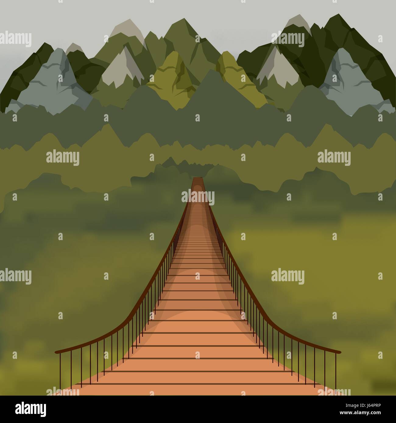 Rope Bridge Jungle Images – Browse 4,348 Stock Photos, Vectors