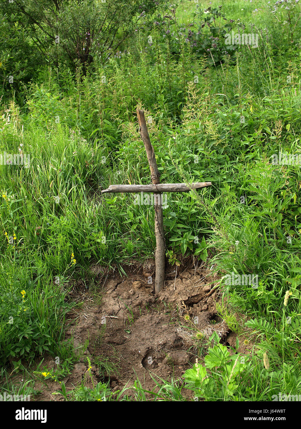 cross grave culture death cross burialplace place christian deceased dead Stock Photo Alamy
